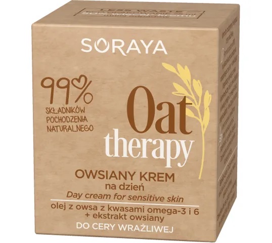 Soraya Oat Therapy Owsiany Krem na dzień do cery wrażliwej